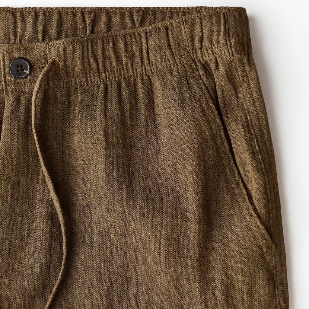 Men's straight leg drawstring casual pants