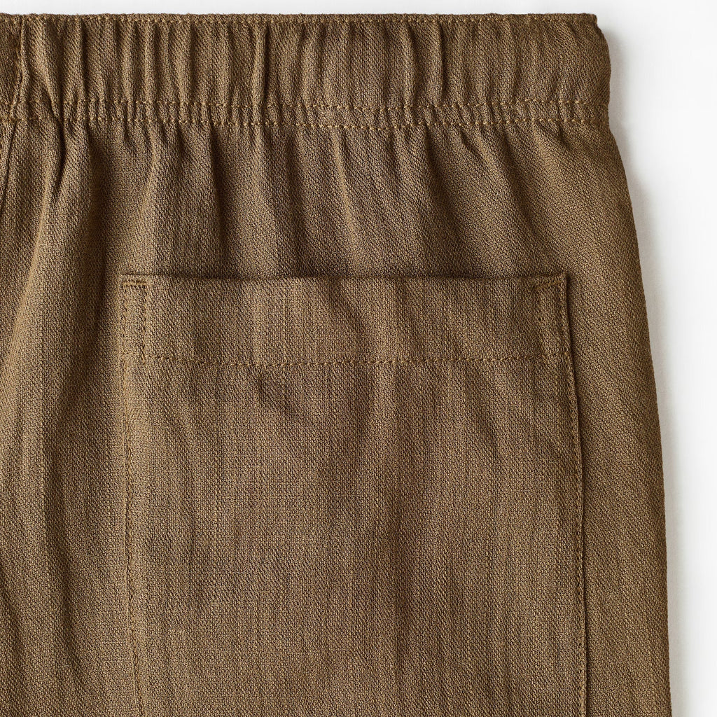 Men's straight leg drawstring casual pants